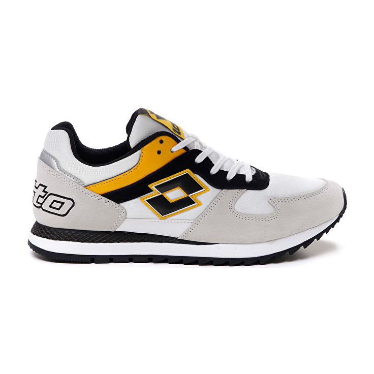 Lotto Runner Plus '95 Ii Zapatillas Hombre - Blancas/Gris - Colombia JDFNLCT-46